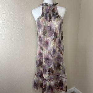 NWT Stone Cold Fox Sheer Floral Dress ~ Size XS/S